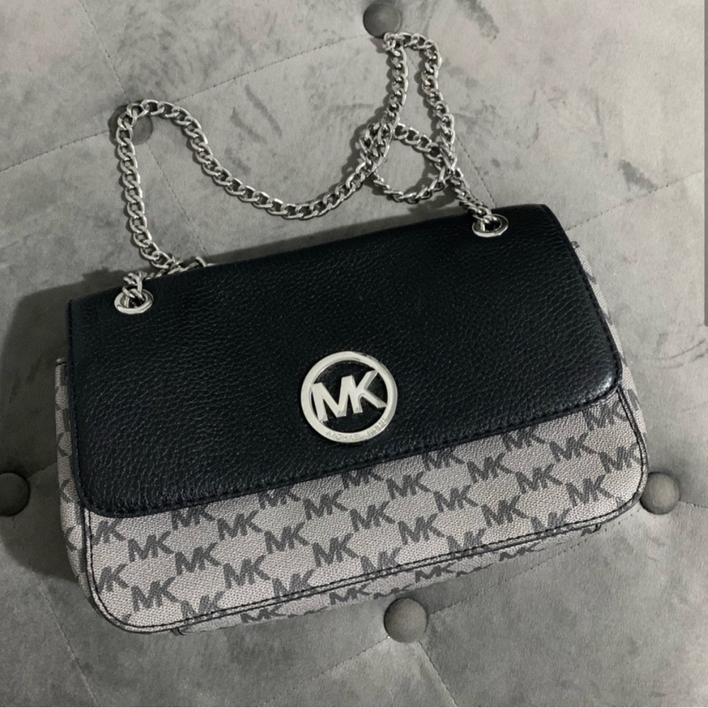 Michael Kors Fulton Flap Front Small Shoulder Purse